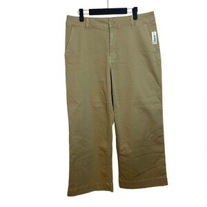 NWT Daily Ritual Wide Leg Khaki Pants